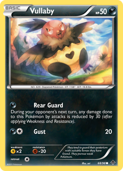 Vullaby, Emerging Powers #68, Pokémon TCG card