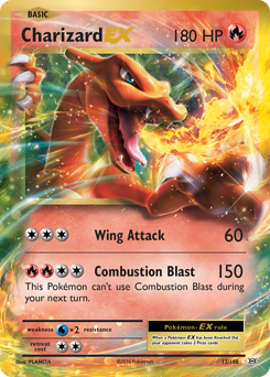 Charizard-EX, Evolutions #12, Pokémon TCG card