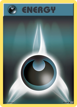 Darkness Energy, Evolutions #97, Pokémon TCG card