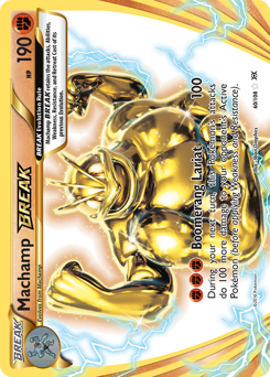 Machamp BREAK, Evolutions #60, Pokémon TCG card