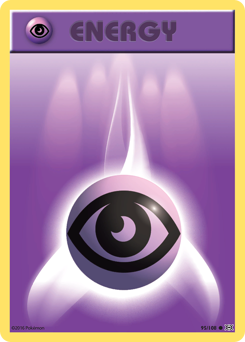 Psychic Energy, Evolutions #95, Pokémon TCG card