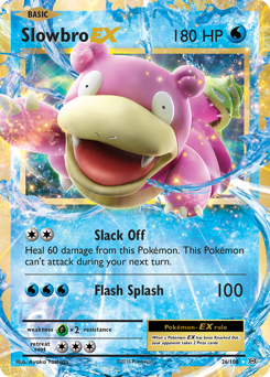 Slowbro-EX, Evolutions #26, Pokémon TCG card