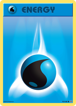 Water Energy, Evolutions #93, Pokémon TCG card