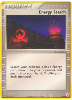 Energy Search, EX Trainer Kit 2 Plusle #8, Pokémon TCG card