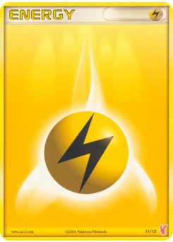 Lightning Energy, EX Trainer Kit 2 Plusle #11, Pokémon TCG card