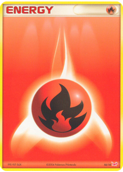 Fire Energy, EX Trainer Kit Latias #10, Pokémon TCG card