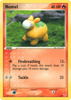 Numel, EX Trainer Kit Latias #5, Pokémon TCG card