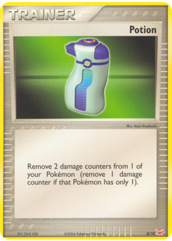 Potion, EX Trainer Kit Latias #8, Pokémon TCG card