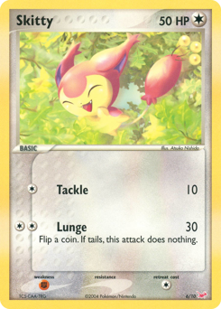 Skitty, EX Trainer Kit Latias #6, Pokémon TCG card