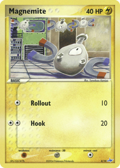Magnemite, EX Trainer Kit Latios #4, Pokémon TCG card