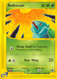 Bulbasaur, Expedition Base Set #95, Pokémon TCG card