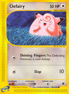 Clefairy, Expedition Base Set #101, Pokémon TCG card