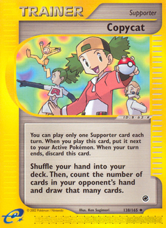 Copycat, Expedition Base Set #138, Pokémon TCG card