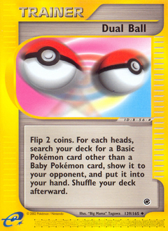 Dual Ball, Expedition Base Set #139, Pokémon TCG card