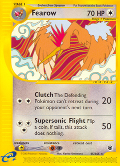 Fearow, Expedition Base Set #45, Pokémon TCG card