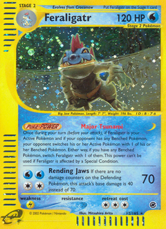 Feraligatr, Expedition Base Set #12, Pokémon TCG card