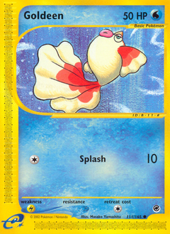 Goldeen, Expedition Base Set #111, Pokémon TCG card