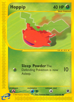 Hoppip, Expedition Base Set #112, Pokémon TCG card
