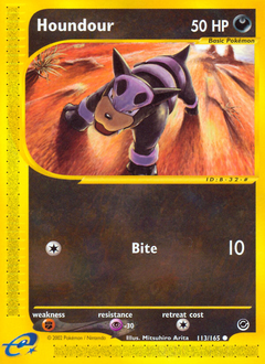 Houndour, Expedition Base Set #113, Pokémon TCG card