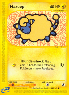 Mareep, Expedition Base Set #119, Pokémon TCG card