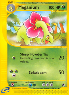 Meganium, Expedition Base Set #53, Pokémon TCG card