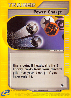 Power Charge, Expedition Base Set #147, Pokémon TCG card