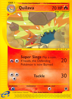 Quilava, Expedition Base Set #91, Pokémon TCG card