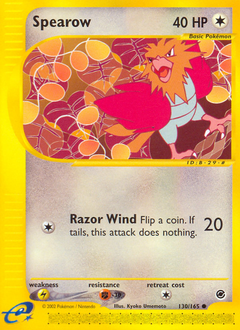 Spearow, Expedition Base Set #130, Pokémon TCG card