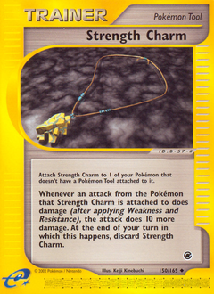 Strength Charm, Expedition Base Set #150, Pokémon TCG card