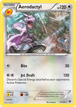 Aerodactyl, Fates Collide #76, Pokémon TCG card