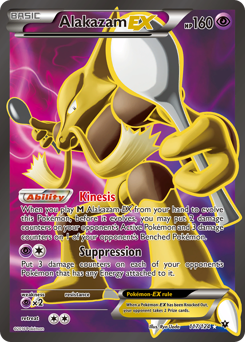 Alakazam-EX, Fates Collide #117, Pokémon TCG card