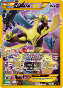 Alakazam-EX, Fates Collide #125, Pokémon TCG card