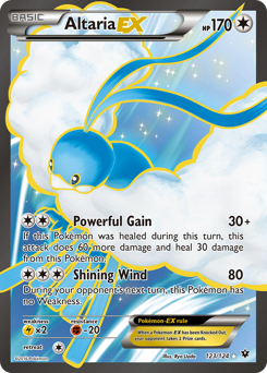 Altaria-EX, Fates Collide #123, Pokémon TCG card