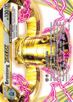 Bronzong BREAK, Fates Collide #62, Pokémon TCG card