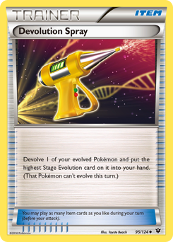 Devolution Spray, Fates Collide #95, Pokémon TCG card