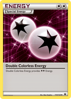 Double Colorless Energy, Fates Collide #114, Pokémon TCG card