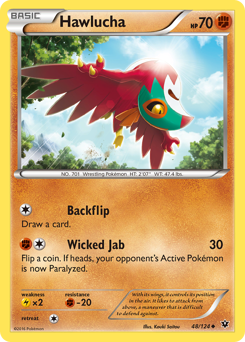 Hawlucha, Fates Collide #48, Pokémon TCG card
