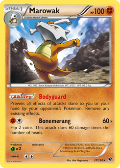 Marowak, Fates Collide #37, Pokémon TCG card