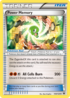 Power Memory, Fates Collide #108, Pokémon TCG card