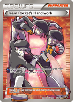 Team Rocket's Handiwork, Fates Collide #124, Pokémon TCG card