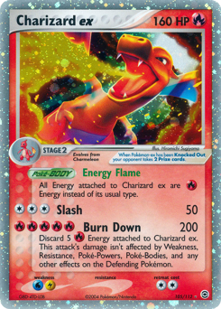Charizard ex, FireRed & LeafGreen #105, Pokémon TCG card