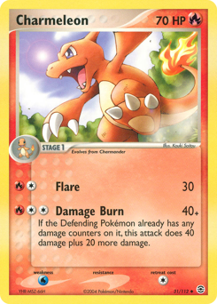 Charmeleon, FireRed & LeafGreen #31, Pokémon TCG card