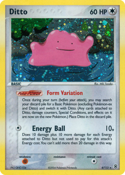Ditto, FireRed & LeafGreen #4, Pokémon TCG card