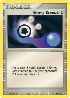 Energy Removal 2, FireRed & LeafGreen #89, Pokémon TCG card