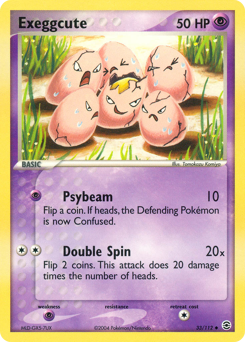 Exeggcute, FireRed & LeafGreen #33, Pokémon TCG card