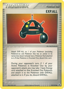 EXP.ALL, FireRed & LeafGreen #91, Pokémon TCG card