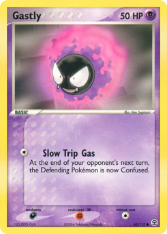 Gastly, FireRed & LeafGreen #63, Pokémon TCG card