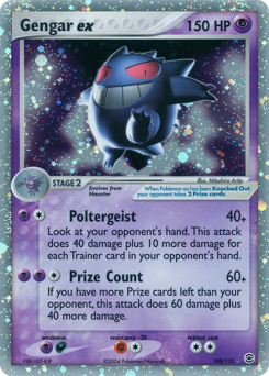 Gengar ex, FireRed & LeafGreen #108, Pokémon TCG card