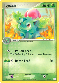Ivysaur, FireRed & LeafGreen #35, Pokémon TCG card