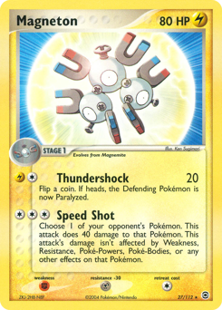 Magneton, FireRed & LeafGreen #27, Pokémon TCG card